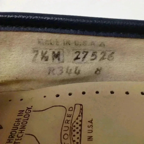 Dexter Plus Women 7.5 Blue Contoured Comfort Shoes - Picture 8 of 8